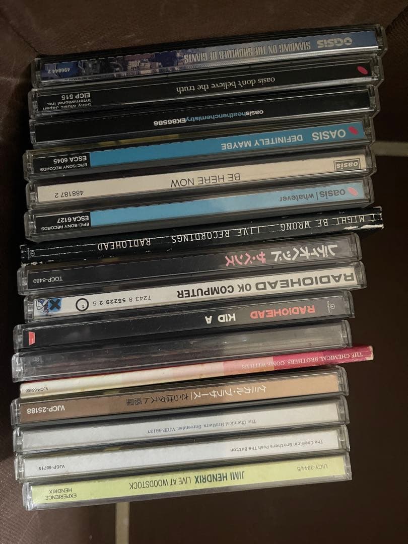 洋楽 CD54枚、DVD1枚 まとめ売り(oasis、Radiohead等)名盤