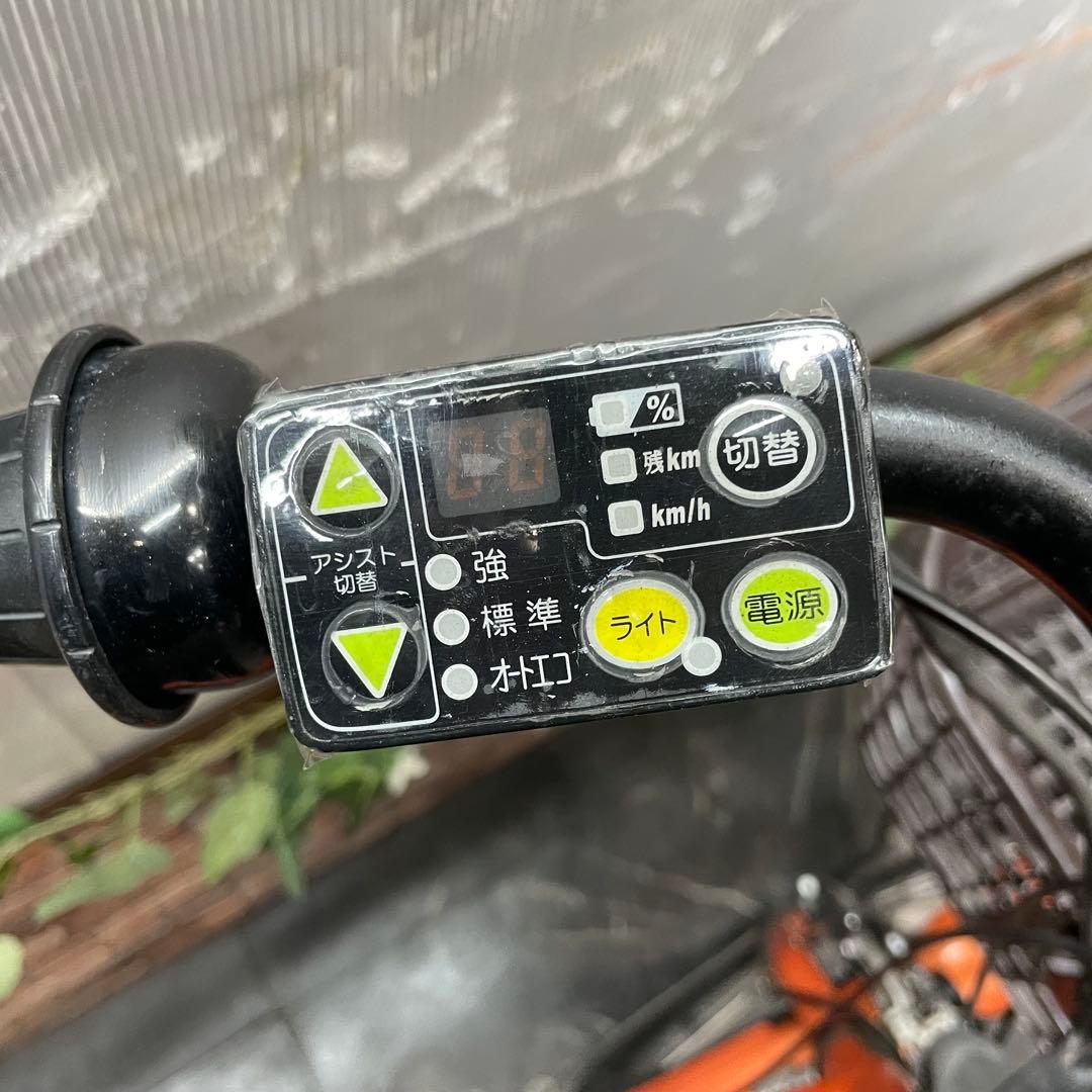 【102】電動自転車YAMAHA PAS Babby オレンジ 20インチ