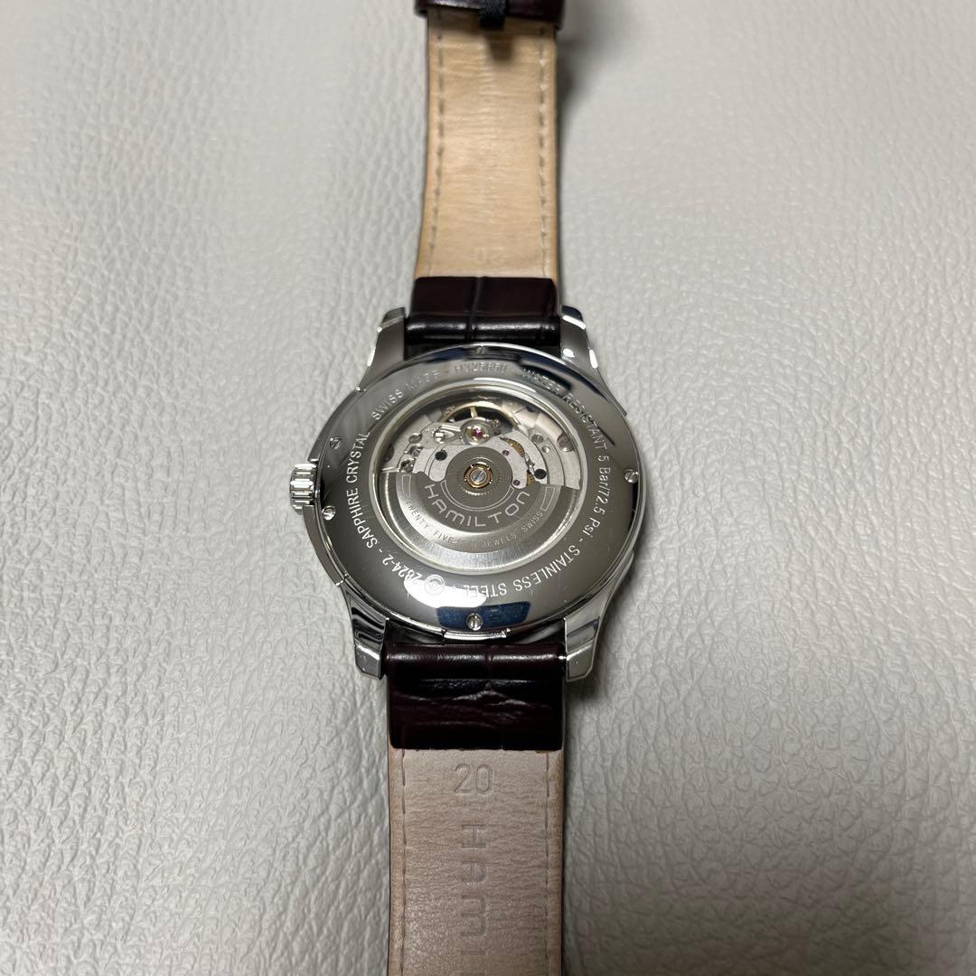 ハミルトン　ジャズマスター　オープンハート ブラウン