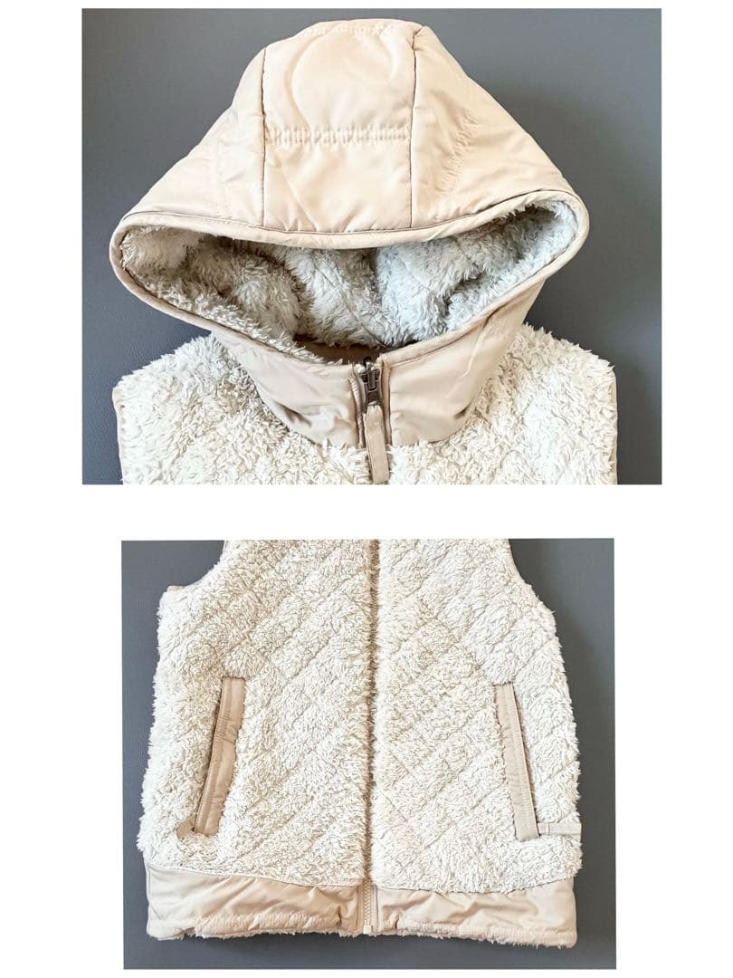 美品＊パタゴニア ロスガトス リバーシブル フリースベスト フーディー