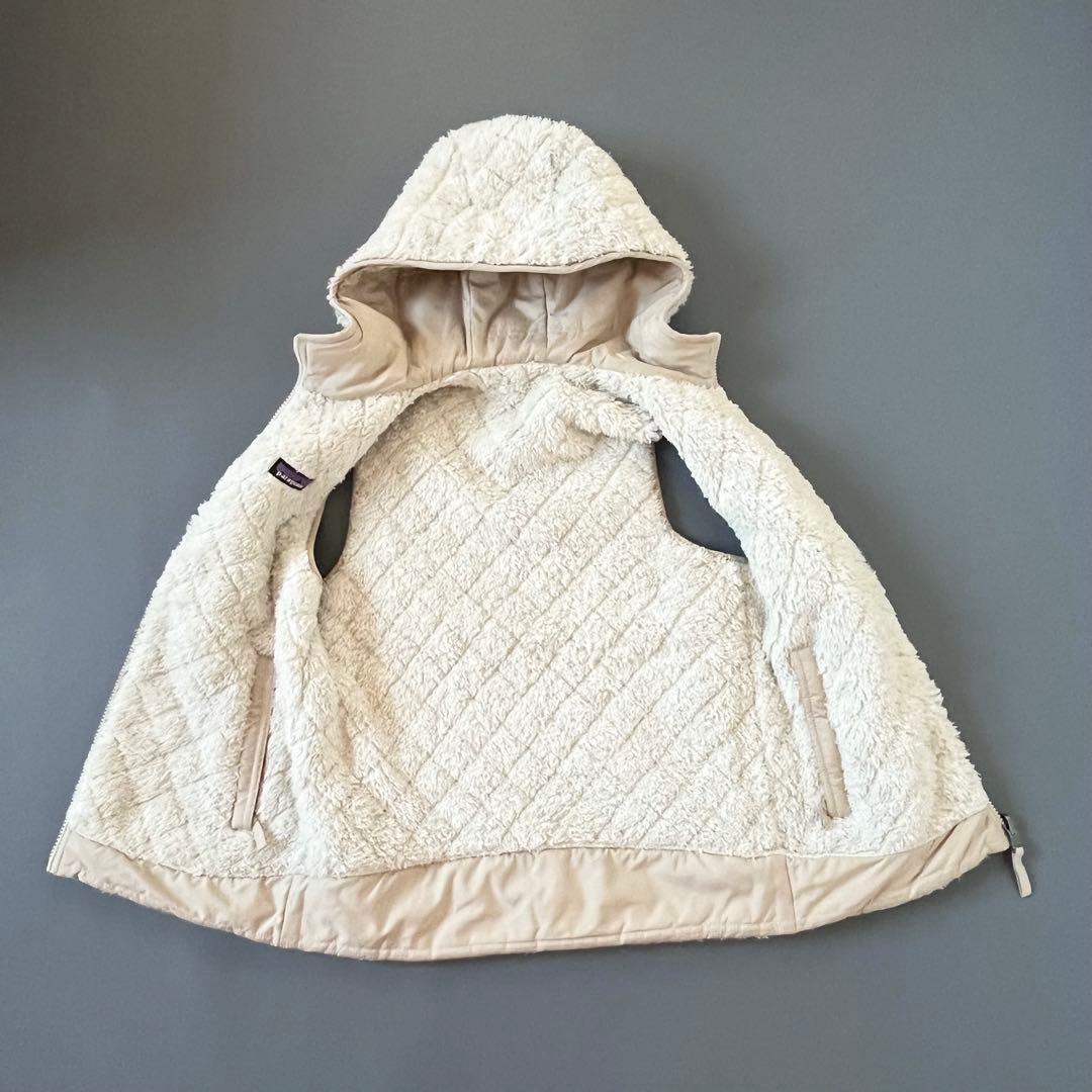 美品＊パタゴニア ロスガトス リバーシブル フリースベスト フーディー