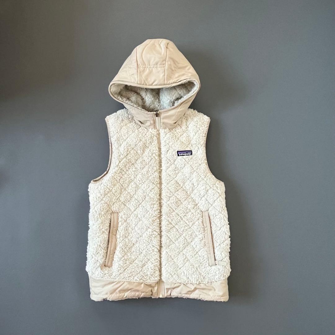 美品＊パタゴニア ロスガトス リバーシブル フリースベスト フーディー