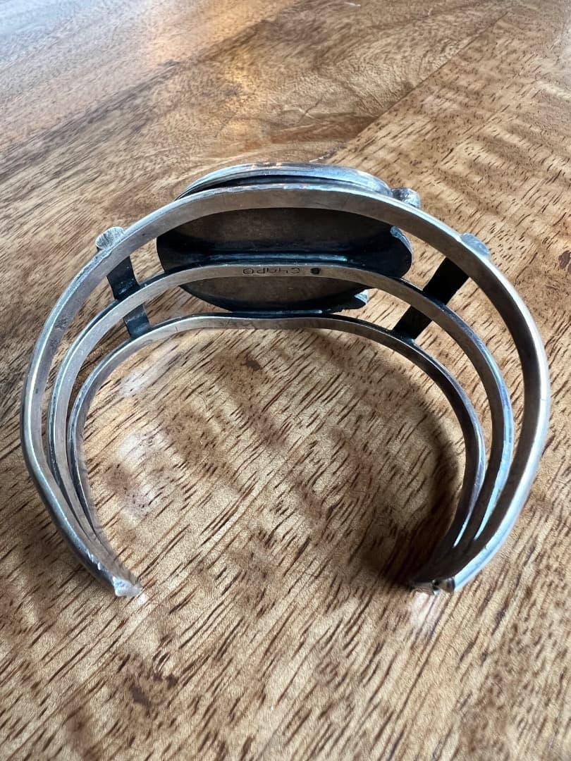 【ナバホ族】ヴィンテージ ターコイズ バングル インディアンジュエリー