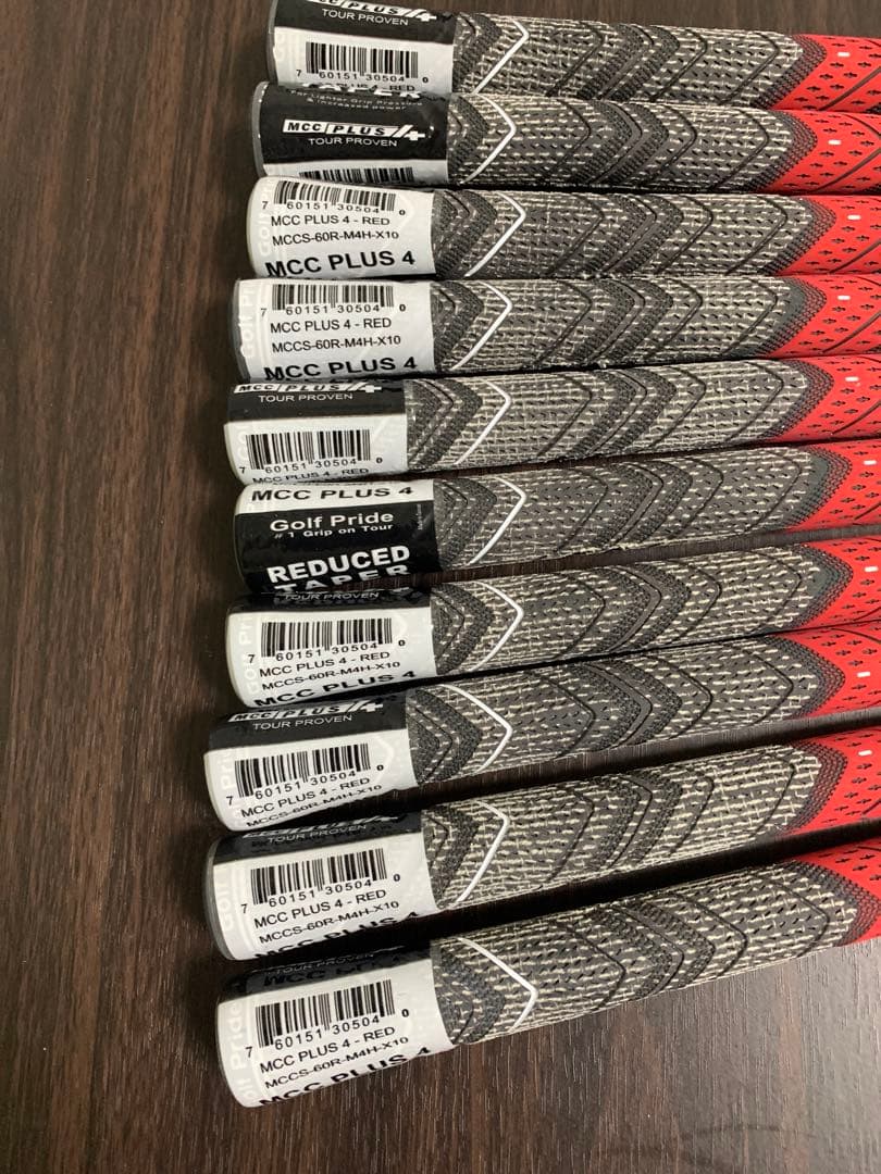 新品　ゴルフプライド　グリップ　10本セット　レッド