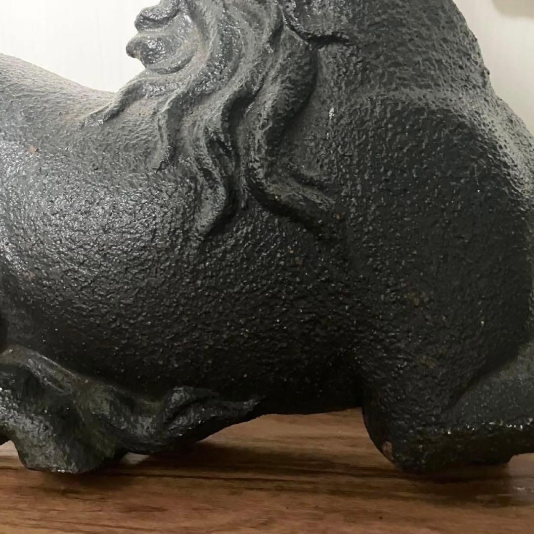 フランスアンティーク　ユニコーンのオブジェ　置物