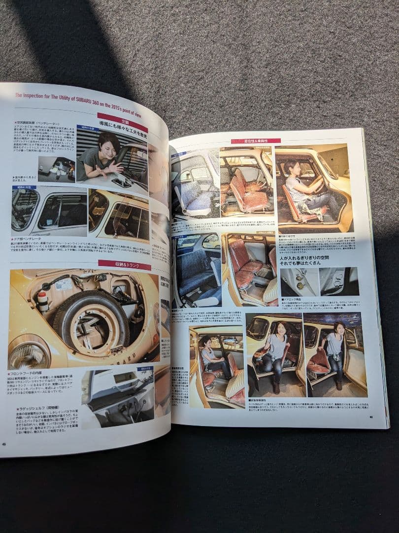 スバル360のすべて　K111 初代　メカニズム　サンバー　スパイダー　カタログ