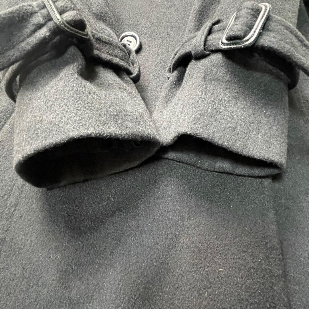 美品 カシミヤ100 フォックスファー 2way ダブル ロング ベルト