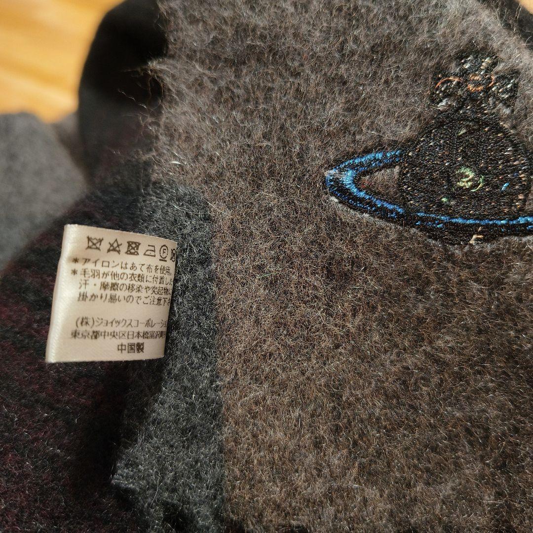 ナッカン様ヴィヴィアンウエストウッドグラデーションマフラーオーヴ