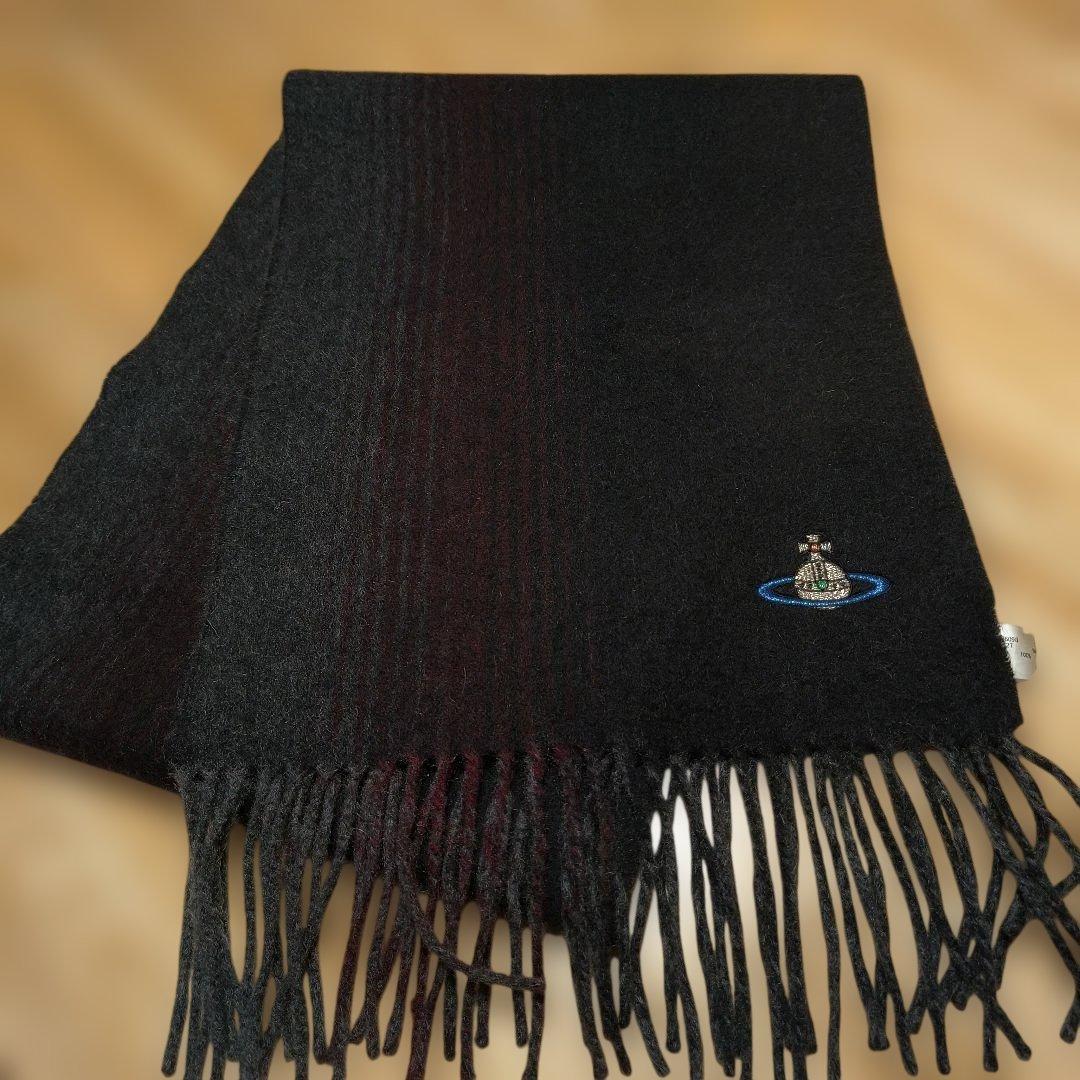 ナッカン様ヴィヴィアンウエストウッドグラデーションマフラーオーヴ