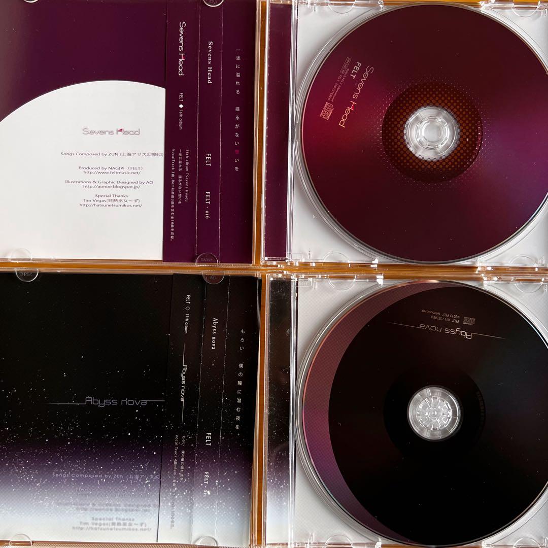 FELT 8枚まとめ売り 東方Project