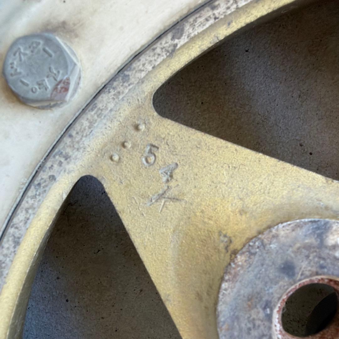 超お得！スターシャーク当時物　美品14インチ PCD114.3 旧車　ホイール