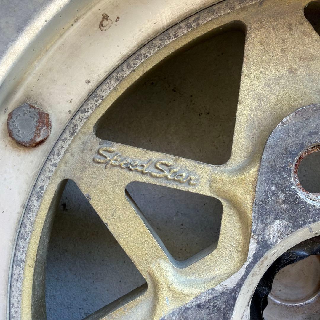 超お得！スターシャーク当時物　美品14インチ PCD114.3 旧車　ホイール