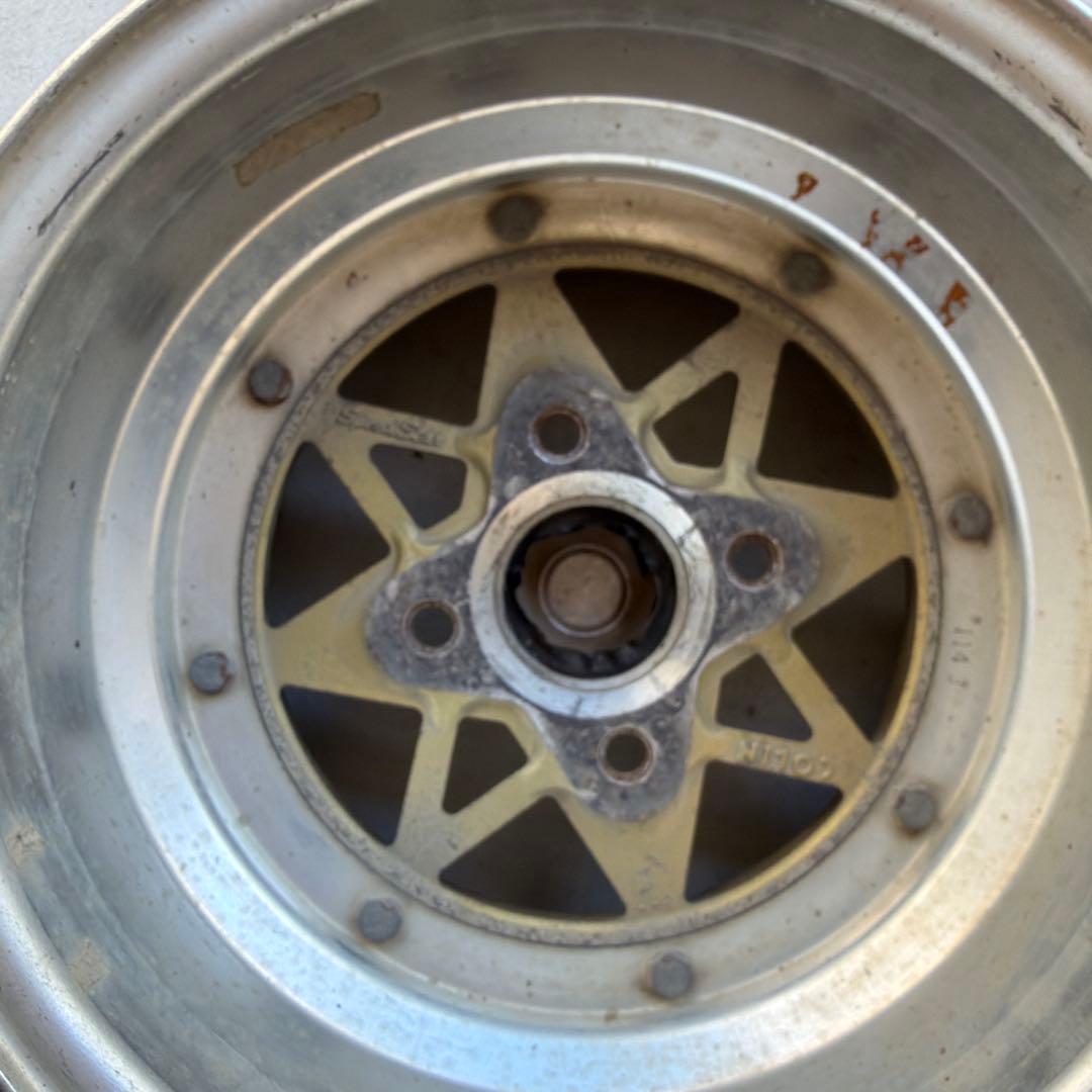 超お得！スターシャーク当時物　美品14インチ PCD114.3 旧車　ホイール