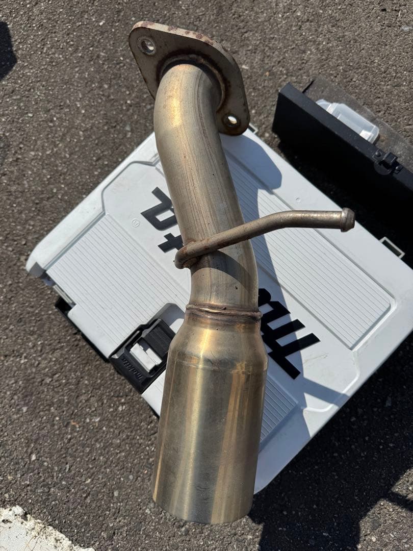 トヨタ 86 ZN6 後期 リアピストレートマフラー