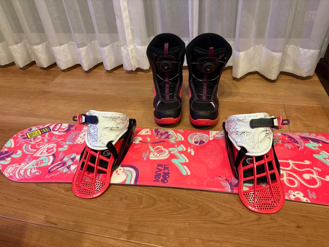 K2 スノーボード3点セット　size19.5