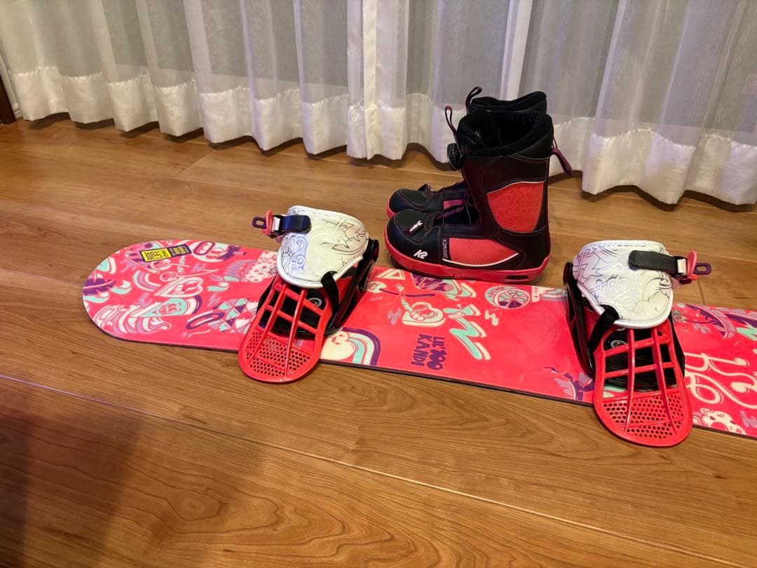 K2 スノーボード3点セット　size19.5