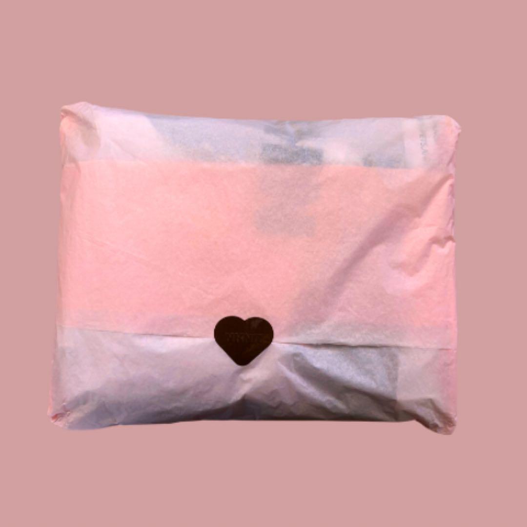 【新品タグ付き】完売カラー NKNIT ハートパターンスウェット