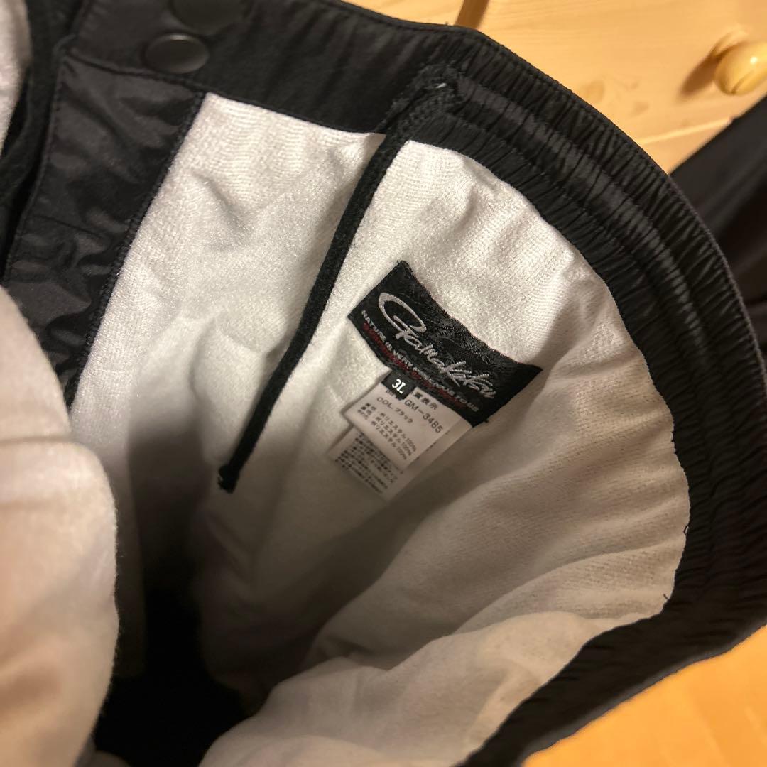 Gamakatsu インナー上下　ブラック