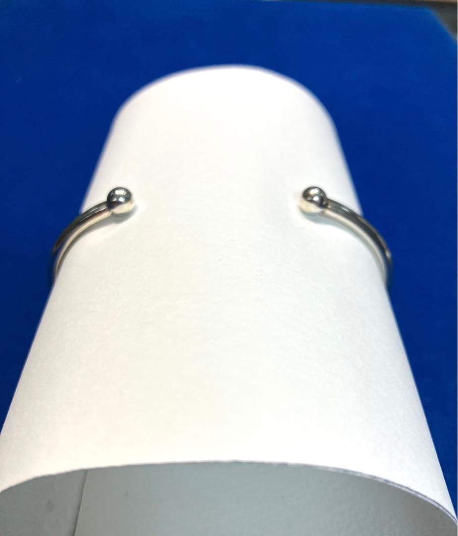 Tiffany & Co. ティファニー シルバー925 K18 YGバングル