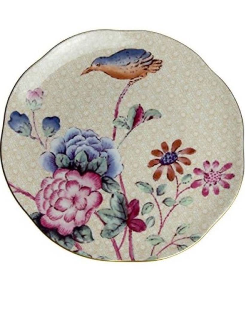 【新品未使用】ウェッジウッド 高級　ハーレクイン カッコー プレート 4枚セット