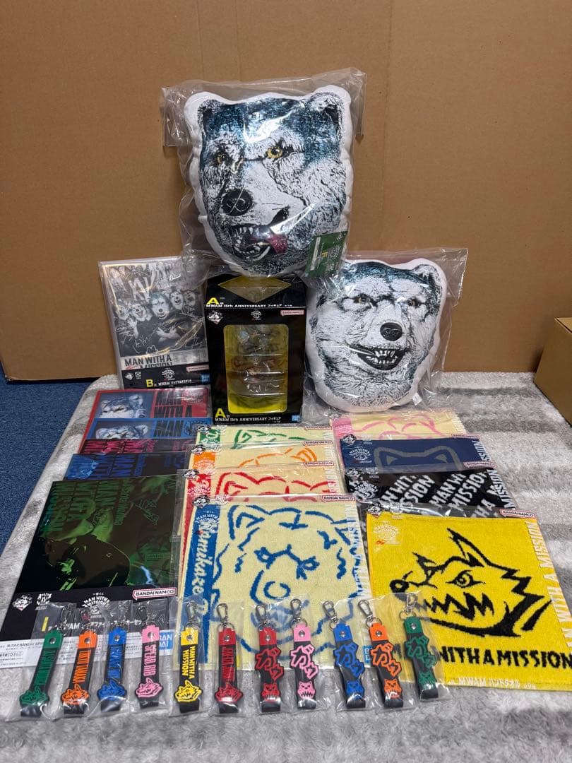 ひ*ち様 一番くじ マンウィズA MISSION 15th　A賞B賞E賞F賞下位