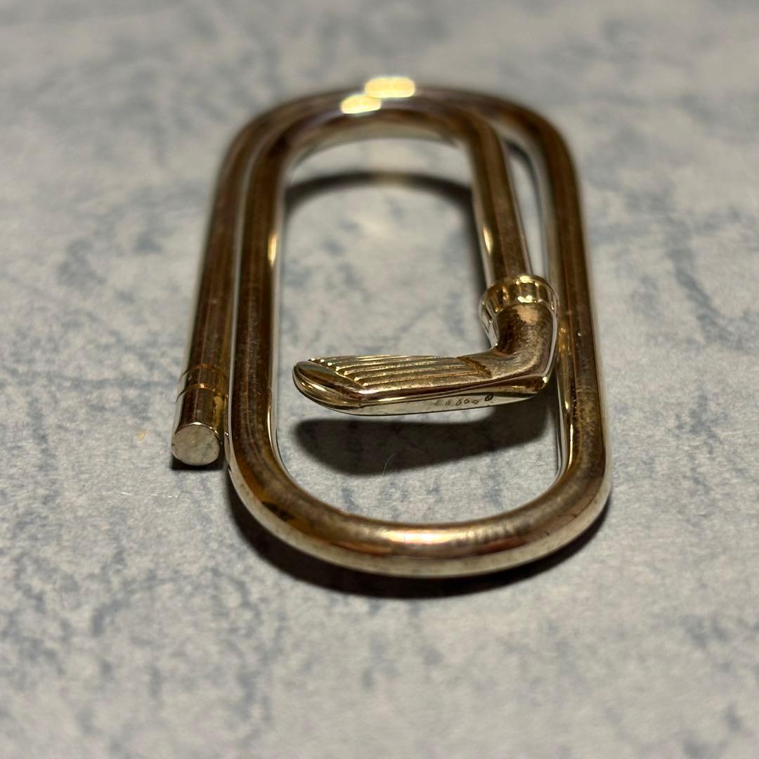 TIFFANY　ティファニー　マネークリップ　ゴルフクラブ型　シルバー