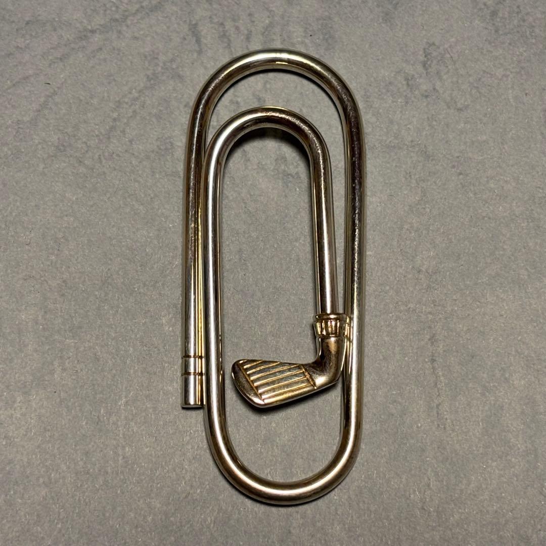 TIFFANY　ティファニー　マネークリップ　ゴルフクラブ型　シルバー