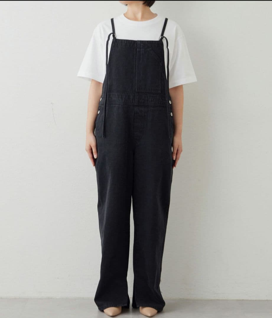 【ガリャルダガランテ】デニムサロペット　ブラック　1