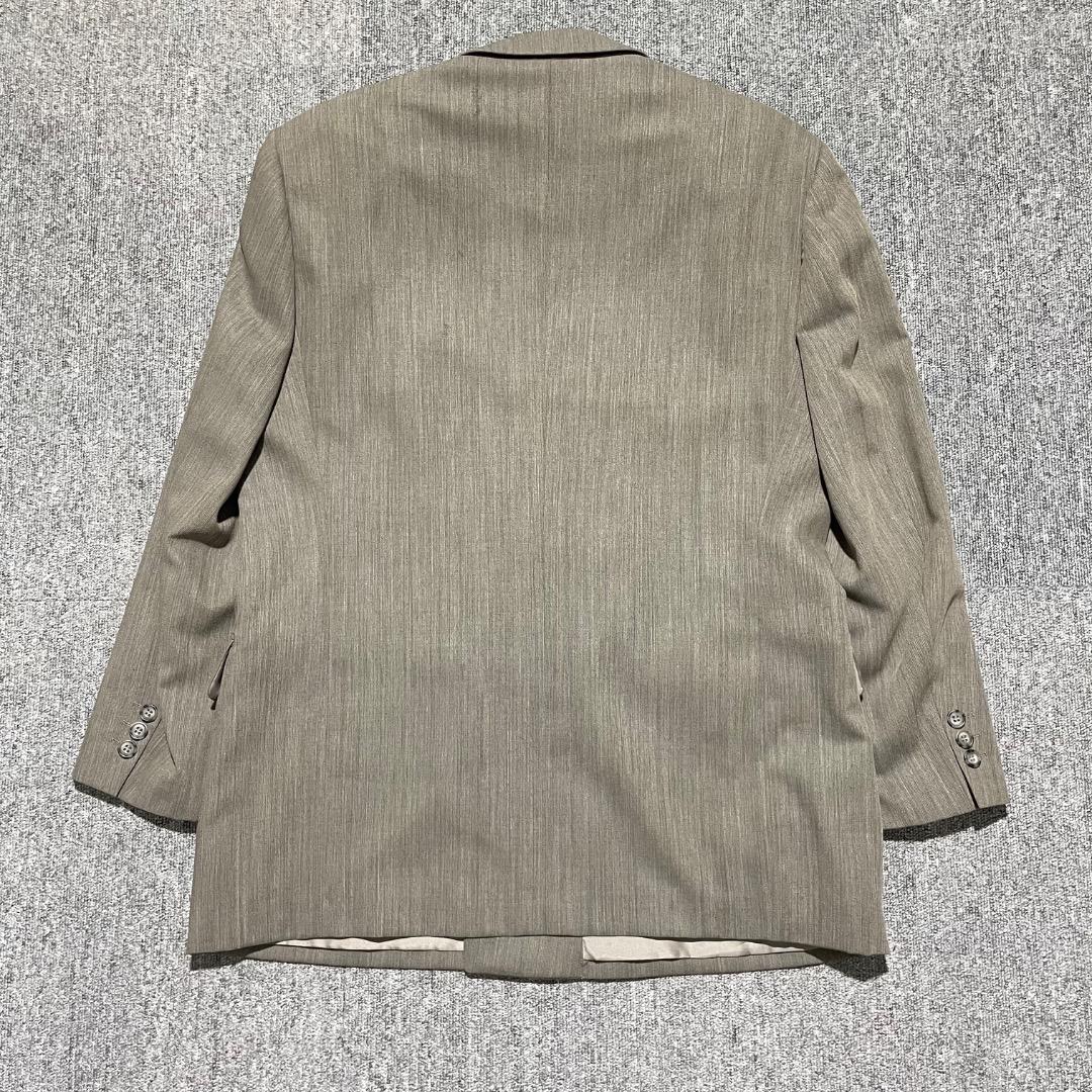 【あいうえお】ダブルブレスト ちょいワル スーツ セットアップ グレー系