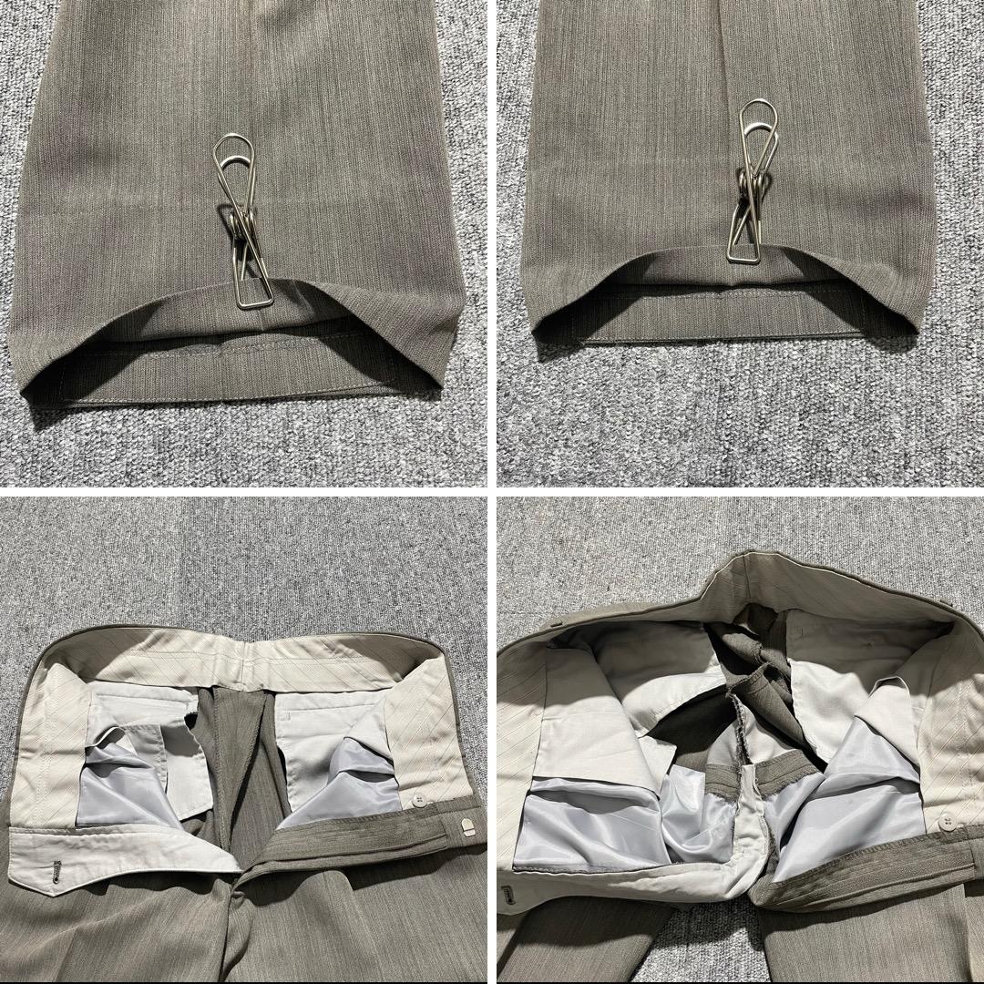 【あいうえお】ダブルブレスト ちょいワル スーツ セットアップ グレー系