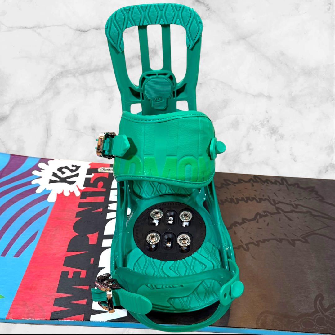 【2点セット】K2 WWW 151スノーボード SALOMON リズム