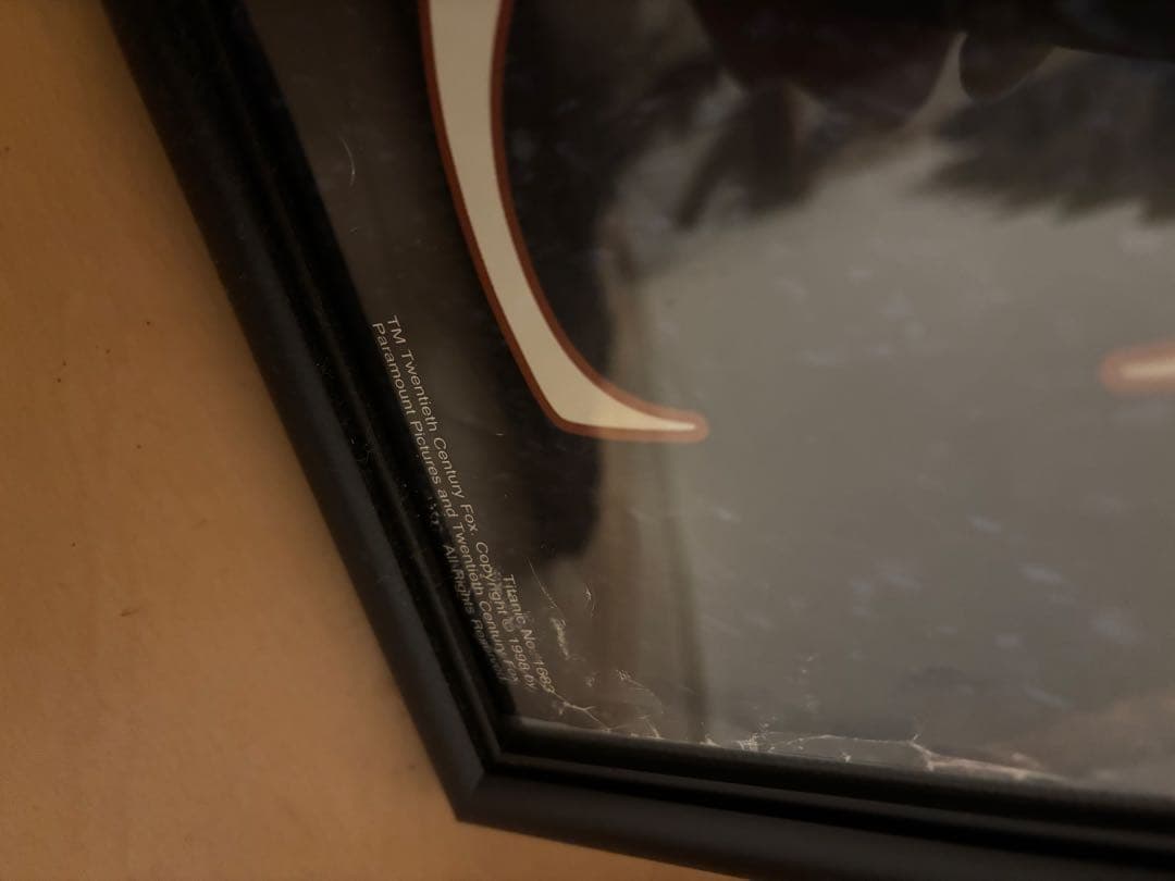 TITANIC オリジナル ポスター 額付き タイタニック