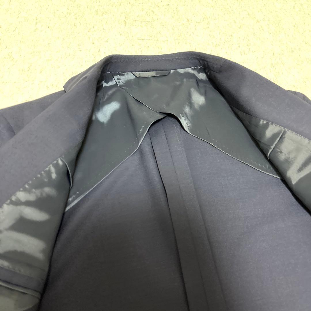 ユニバーサルランゲージ×カノニコ生地　スーツ　ウール　モヘヤ　美品