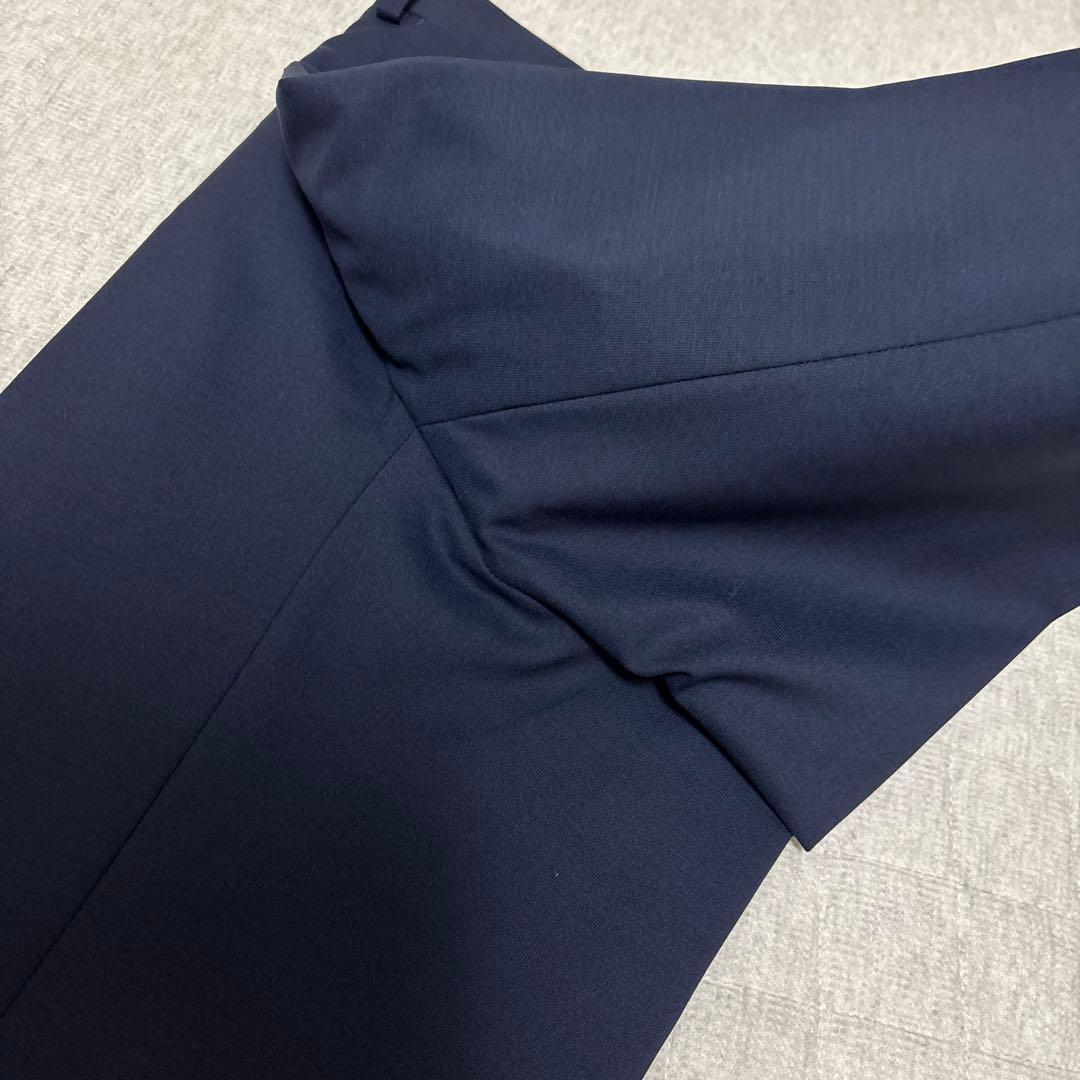 ユニバーサルランゲージ×カノニコ生地　スーツ　ウール　モヘヤ　美品