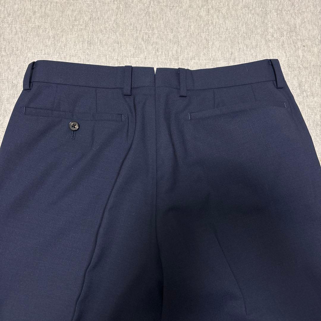 ユニバーサルランゲージ×カノニコ生地　スーツ　ウール　モヘヤ　美品