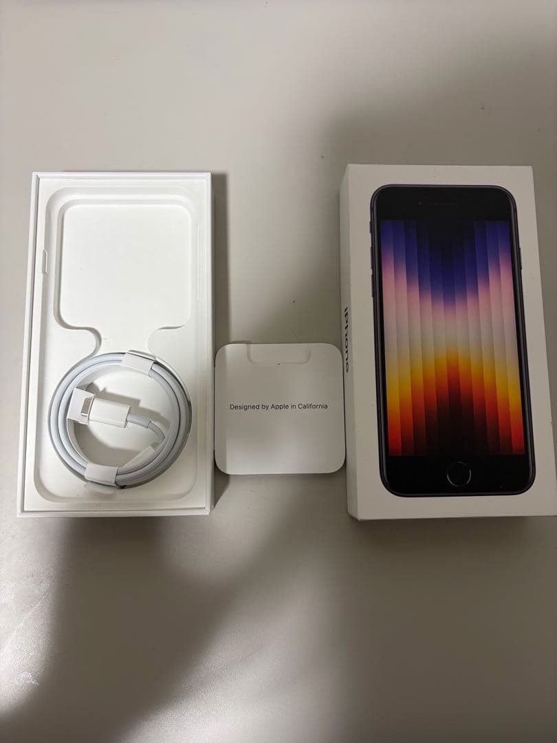 iPhoneSE 第3世代 64GB SIMフリー ミッドナイト