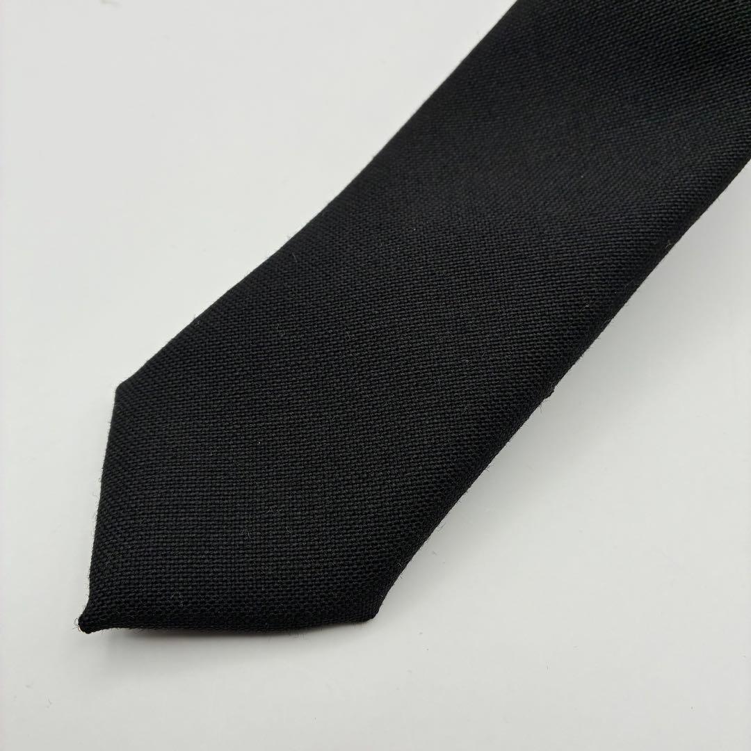 【美品】LARDINI + WOOSTAR ネクタイ ブラック