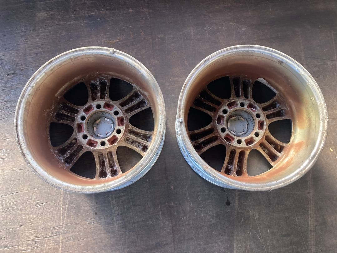 TOYOTA ランドクルーザープラド 純正ホイール 傷汚れあり ジャンク