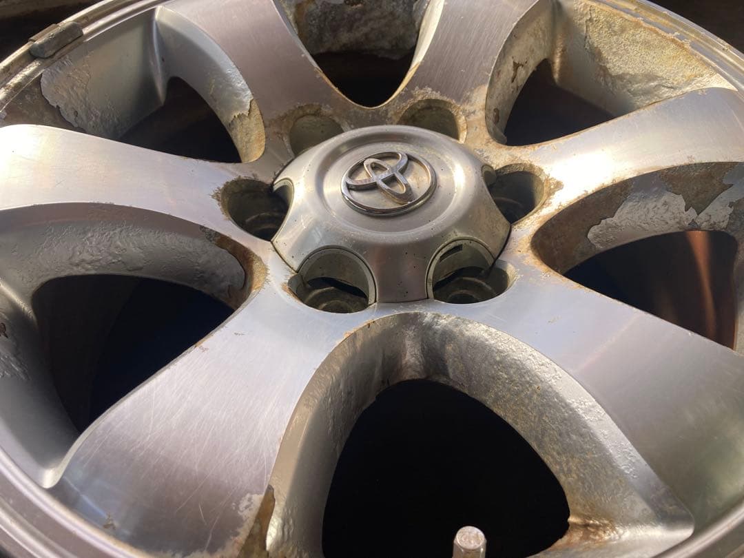 TOYOTA ランドクルーザープラド 純正ホイール 傷汚れあり ジャンク