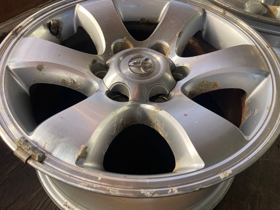 TOYOTA ランドクルーザープラド 純正ホイール 傷汚れあり ジャンク