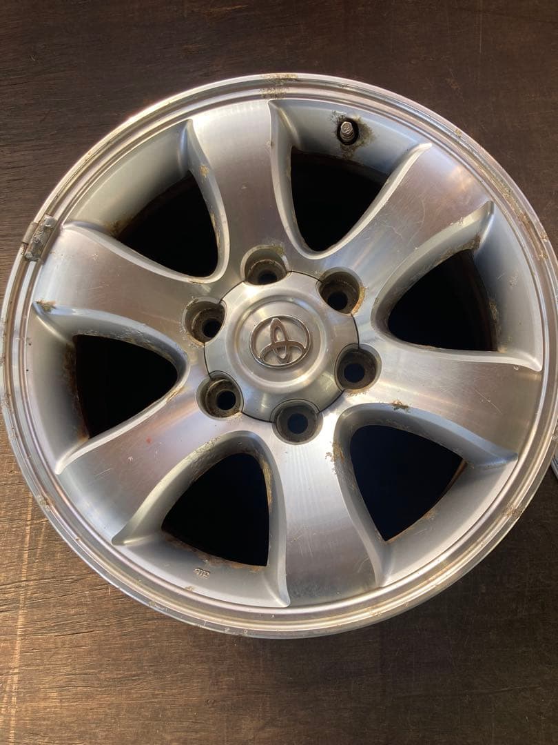 TOYOTA ランドクルーザープラド 純正ホイール 傷汚れあり ジャンク