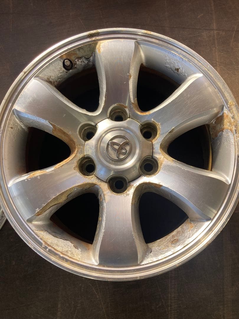 TOYOTA ランドクルーザープラド 純正ホイール 傷汚れあり ジャンク