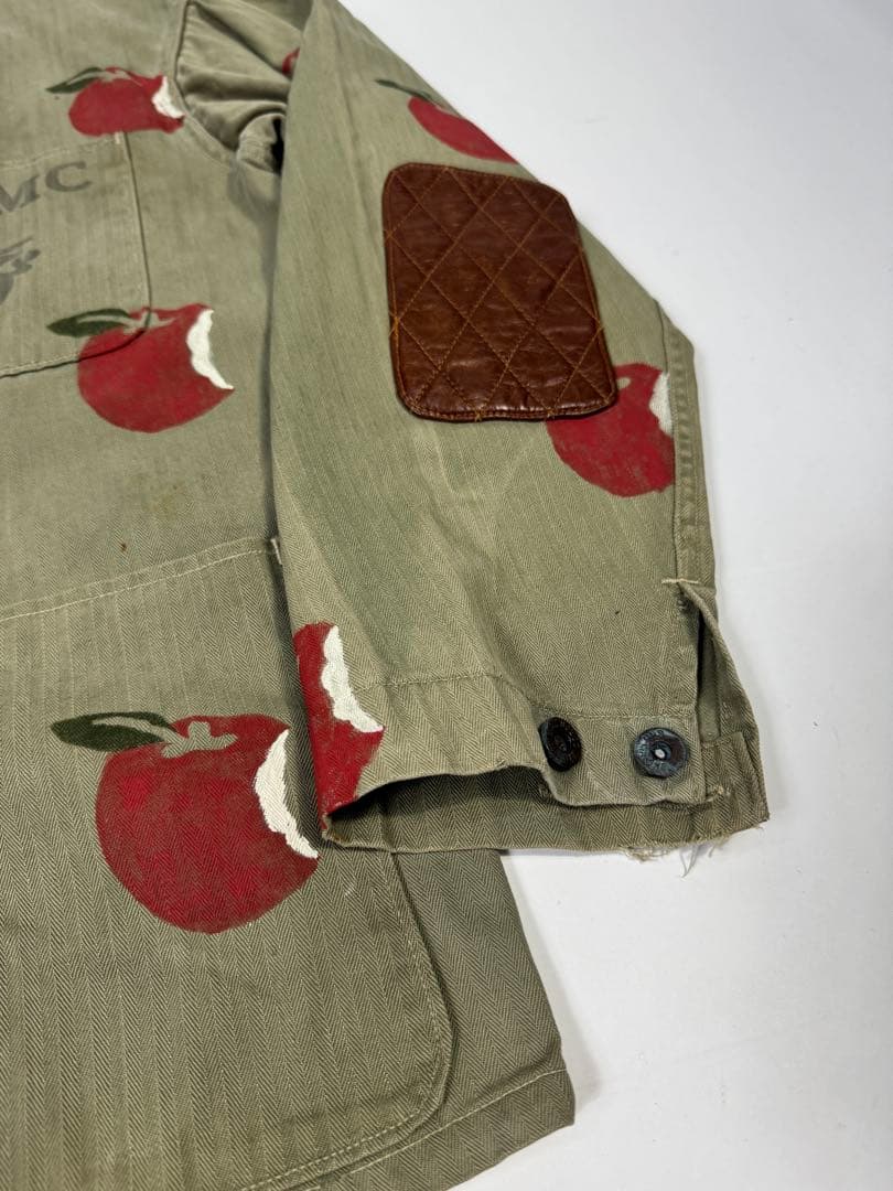 40s P-41 USMC HBT リンゴ アップル ミリタリービンテージ