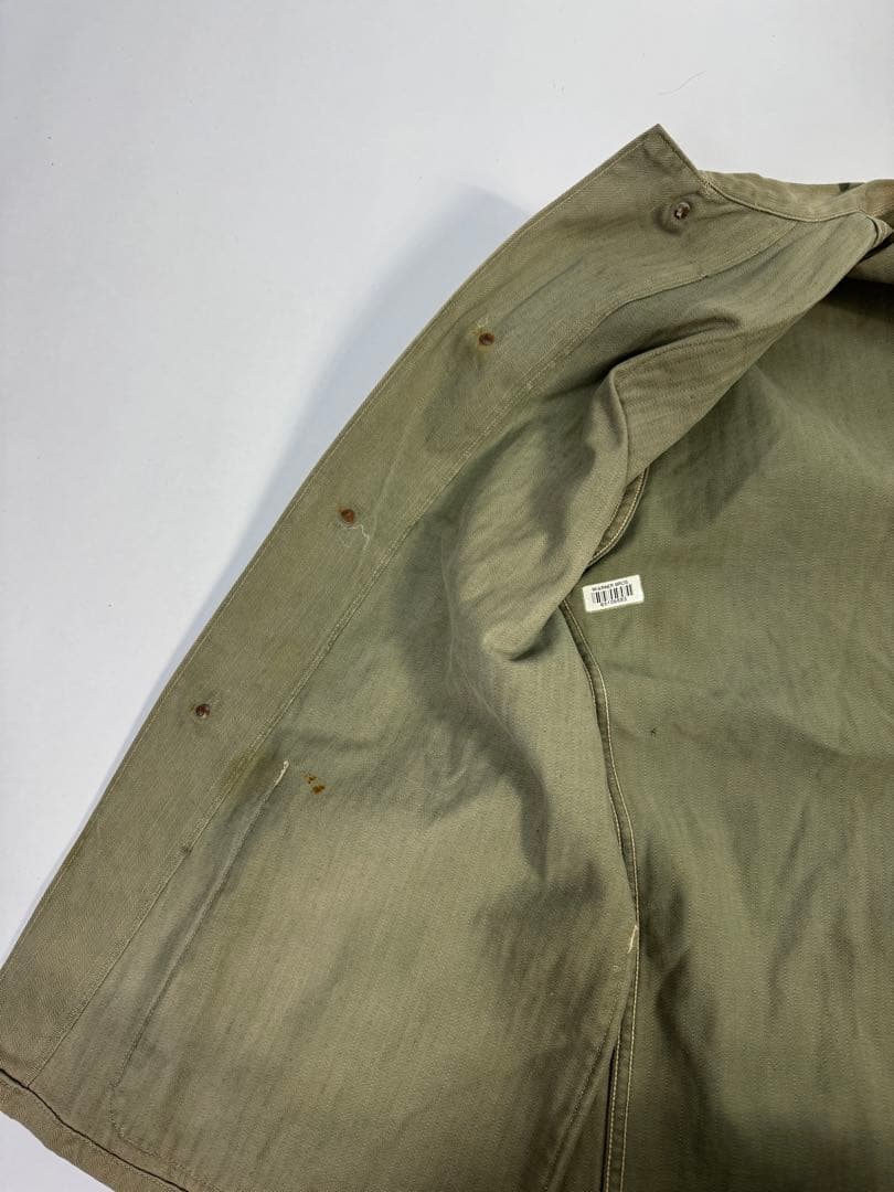 40s P-41 USMC HBT リンゴ アップル ミリタリービンテージ