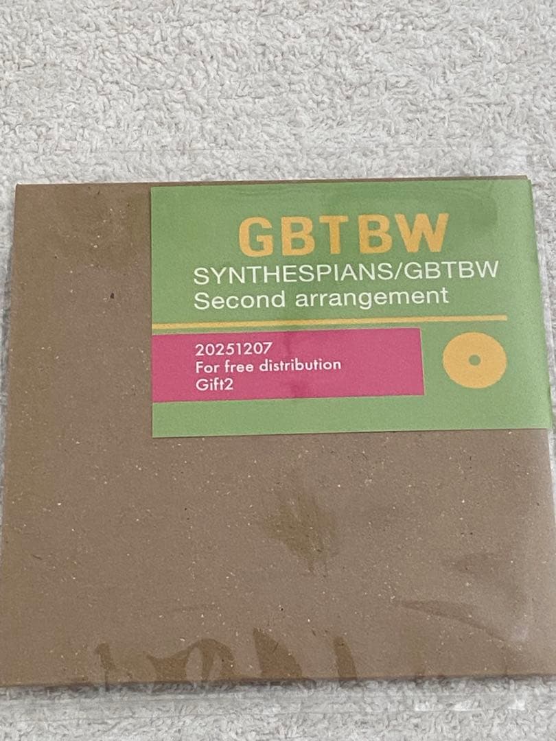 ★goatbed [SYNTHESPIANS]グッズ＋会場配布CD② セット