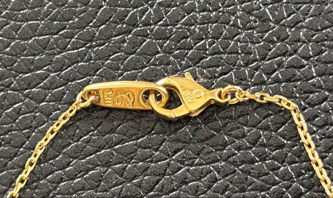 e.m. K18 チェーン ネックレス 40cm