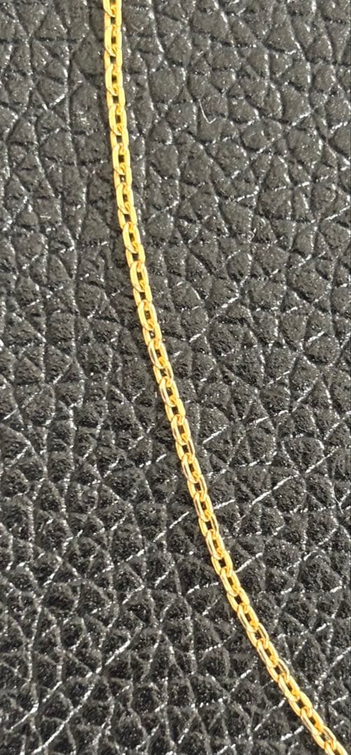 e.m. K18 チェーン ネックレス 40cm