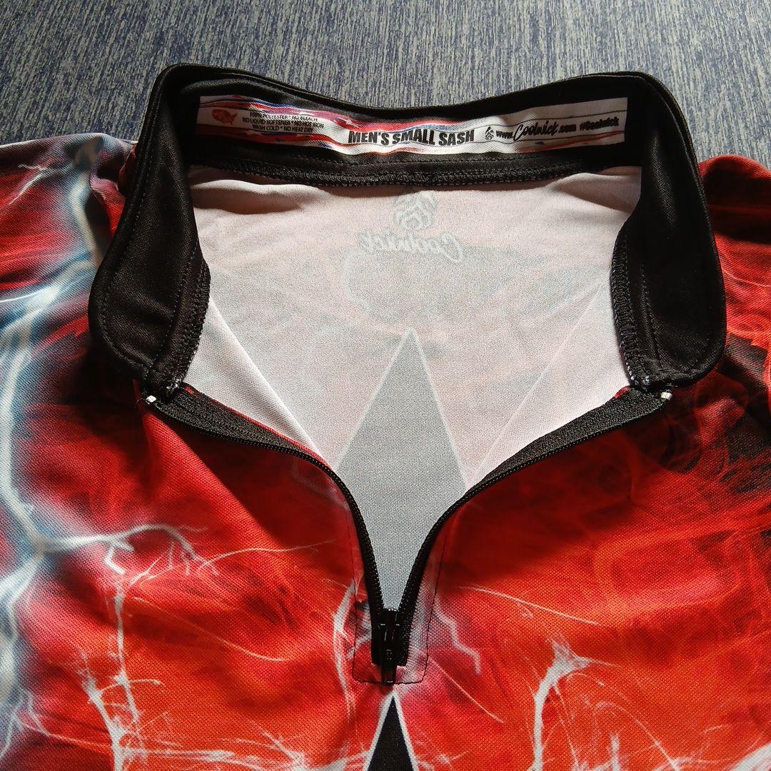 【新品】ボウリングウェア　ブランズウィック　日本サイズM　 レッド