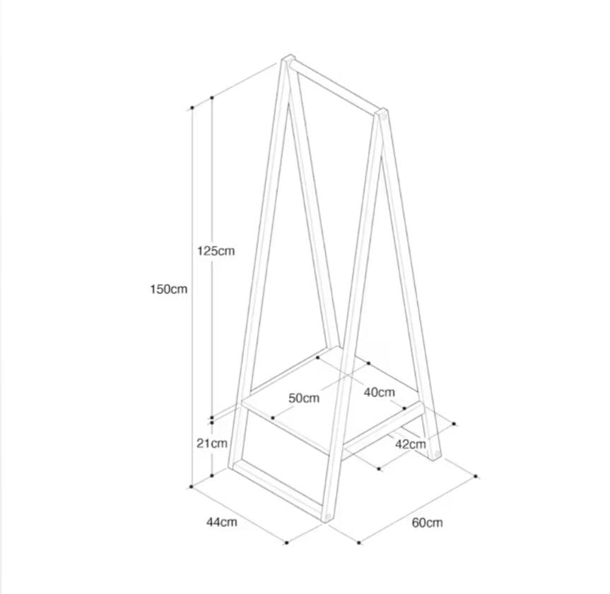 h*o様 【組立て済み・送料込】無印良品　木製コートハンガー