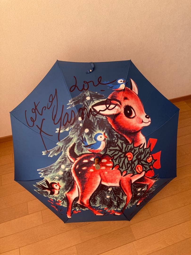 ヴィヴィアンウエストウッド長傘　バンビ柄